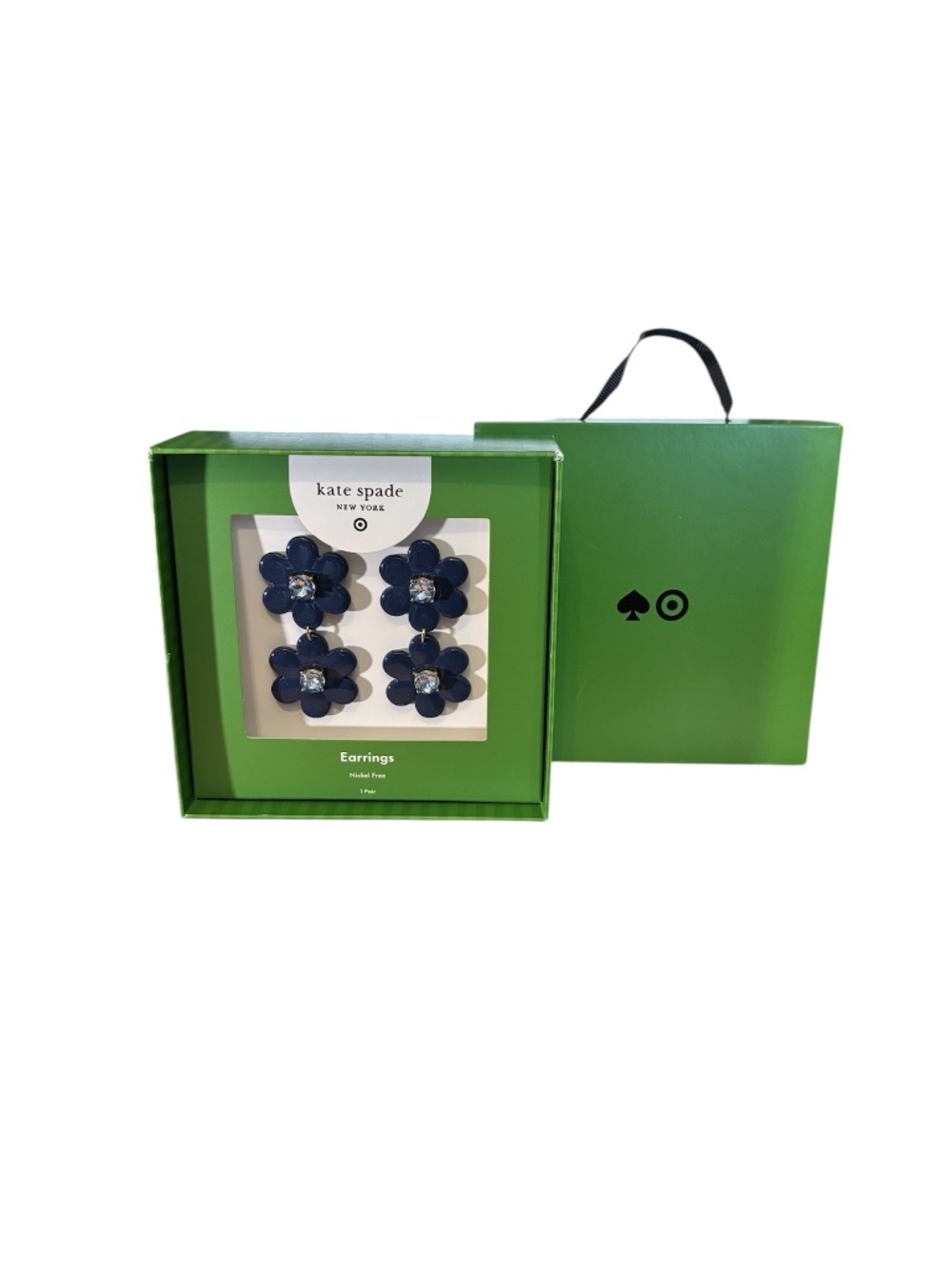 KATE SPADE x Target Blue Earrings Limited - Picture 2 of 2